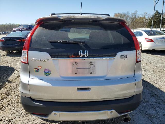 2HKRM3H71EH547898 - 2014 HONDA CR-V EXL SILVER photo 6