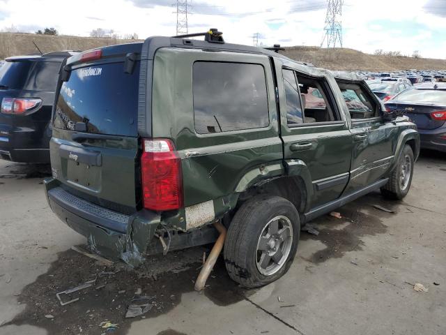1J8HG48K27C685230 - 2007 JEEP COMMANDER 绿色 照片 3