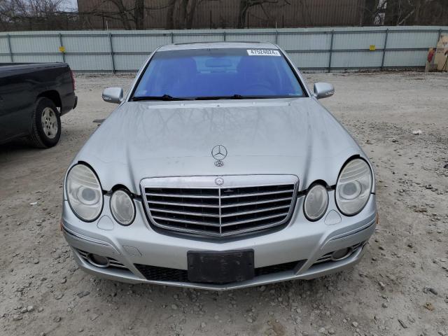 WDBUF87X68B331410 - 2008 MERCEDES-BENZ E 350 4MATIC SILVER photo 5