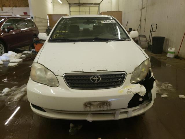 1NXBR30E26Z620910 - 2006 TOYOTA COROLLA CE WHITE photo 5