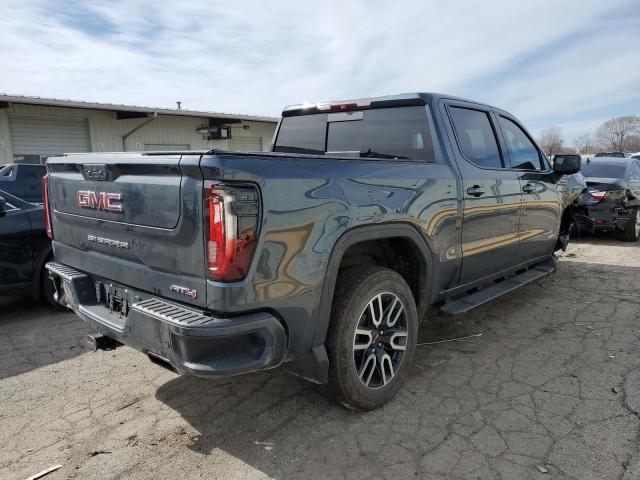 1GTP9EEL2KZ146306 - 2019 GMC SIERRA K1500 AT4 BLUE photo 3