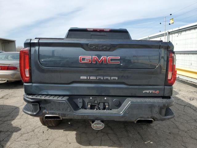 1GTP9EEL2KZ146306 - 2019 GMC SIERRA K1500 AT4 BLUE photo 6