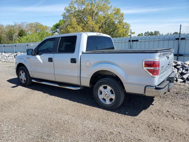 1FTFW1CT0EKF33045 - 2014 FORD F150 SUPERCREW SILVER photo 2