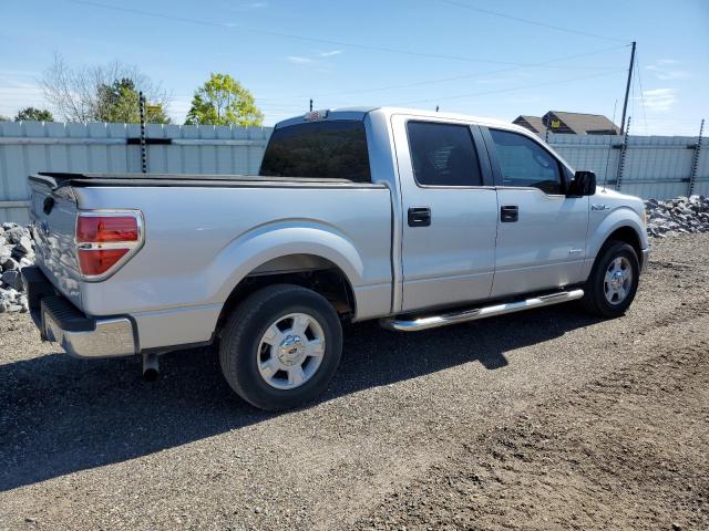 1FTFW1CT0EKF33045 - 2014 FORD F150 SUPERCREW SILVER photo 3