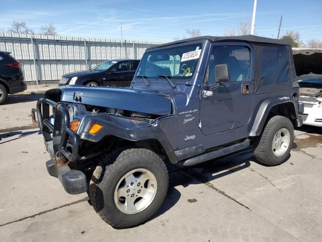 2001 JEEP WRANGLER / SPORT, 