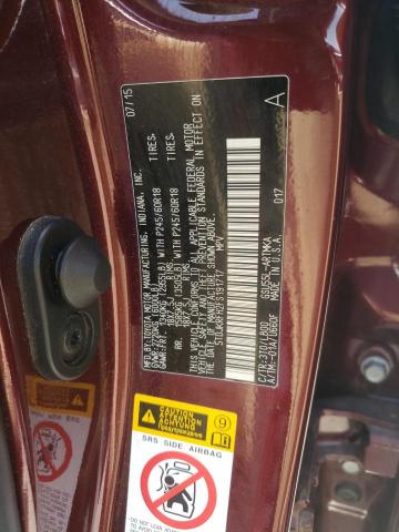 5TDJKRFH2FS191717 - 2015 TOYOTA HIGHLANDER XLE MAROON photo 13