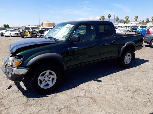 5TEGN92N94Z351542 - 2004 TOYOTA TACOMA DOUBLE CAB PRERUNNER GREEN photo 1
