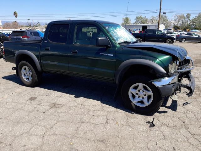 5TEGN92N94Z351542 - 2004 TOYOTA TACOMA DOUBLE CAB PRERUNNER GREEN photo 4