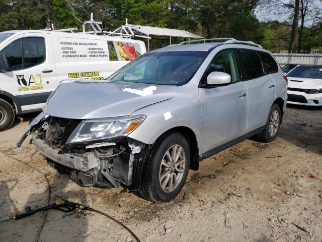 5N1AR2MN1GC616225 - 2016 NISSAN PATHFINDER S SILVER photo 1