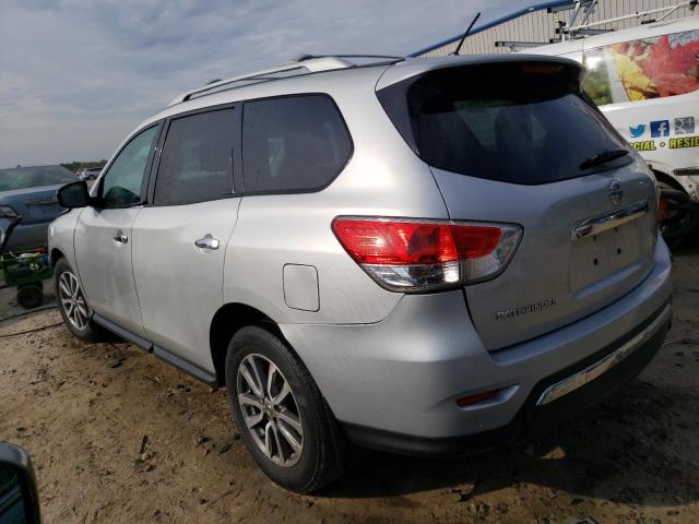 5N1AR2MN1GC616225 - 2016 NISSAN PATHFINDER S SILVER photo 2