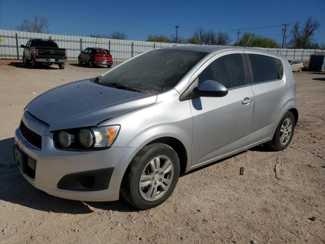 1G1JC6SH9E4108952 - 2014 CHEVROLET SONIC LT SILVER photo 1