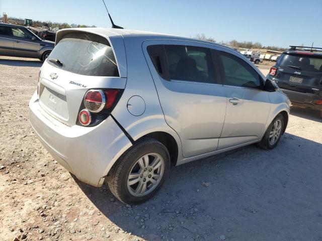 1G1JC6SH9E4108952 - 2014 CHEVROLET SONIC LT SILVER photo 3