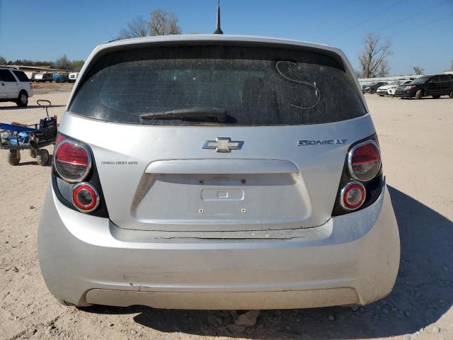 1G1JC6SH9E4108952 - 2014 CHEVROLET SONIC LT SILVER photo 6