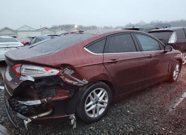 3FA6P0H72GR169105 - 2016 FORD FUSION SE MAROON photo 4