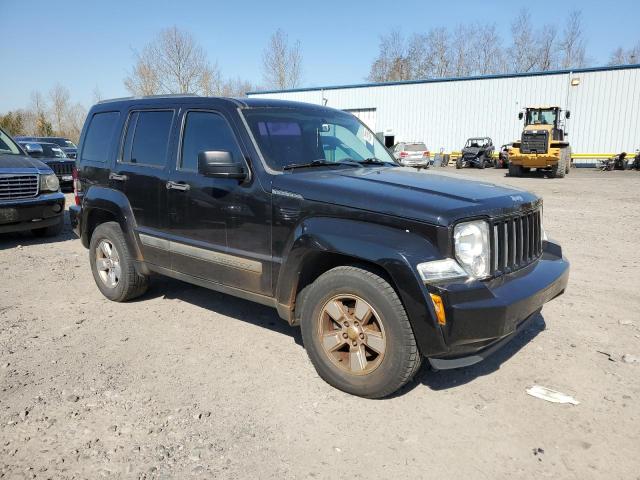 1C4PJLAK6CW134171 - 2012 JEEP LIBERTY SPORT BLACK photo 4