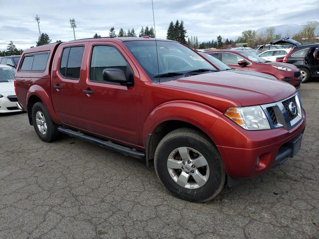 1N6AD0EV2CC443828 - 2012 NISSAN FRONTIER S RED photo 4