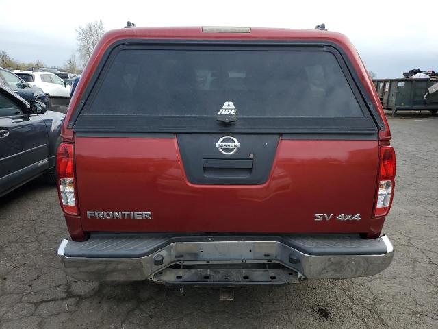 1N6AD0EV2CC443828 - 2012 NISSAN FRONTIER S RED photo 6