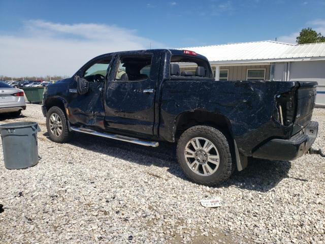 5TFAW5F19EX337555 - 2014 TOYOTA TUNDRA CREWMAX PLATINUM Schwarz Foto 2