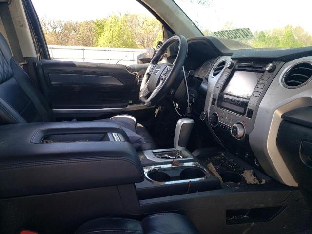 5TFAW5F19EX337555 - 2014 TOYOTA TUNDRA CREWMAX PLATINUM Schwarz Foto 7