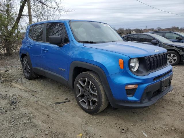 ZACNJAAB1LPM29877 - 2020 JEEP RENEGADE SPORT BLUE photo 4