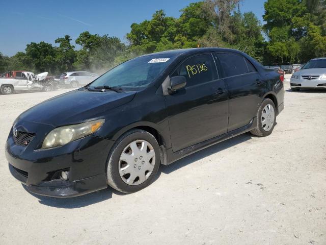 1NXBU40E79Z035832 - 2009 TOYOTA COROLLA BASE BLACK photo 1