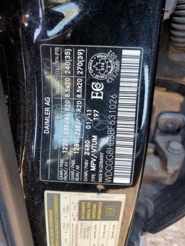 WDCGG8HB3BF631026 - 2011 MERCEDES-BENZ GLK 350 4MATIC BLACK photo 13