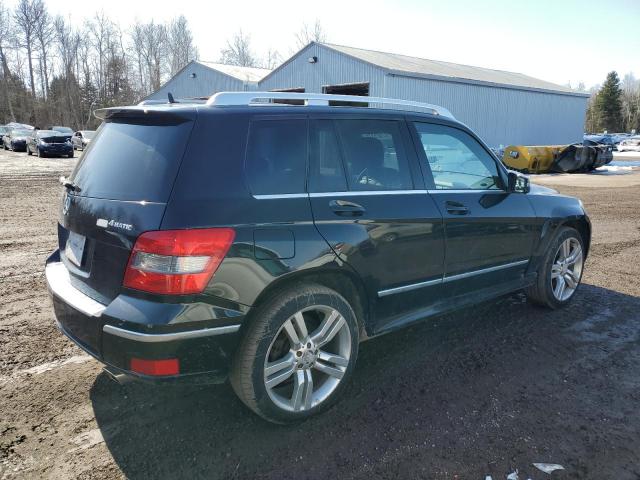 WDCGG8HB3BF631026 - 2011 MERCEDES-BENZ GLK 350 4MATIC BLACK photo 3