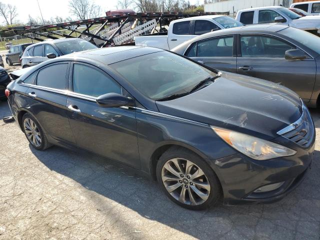 5NPEC4AB3CH457767 - 2012 HYUNDAI SONATA SE BLACK photo 4