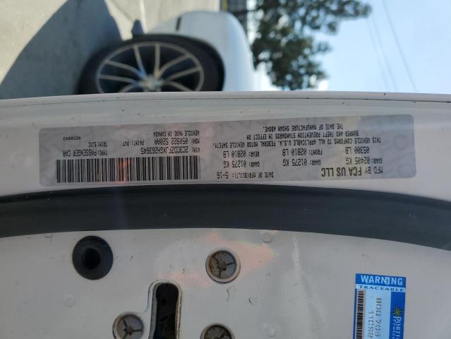 2C3CDZFJXGH263645 - 2016 DODGE CHALLENGER R/T SCAT PACK WHITE photo 12