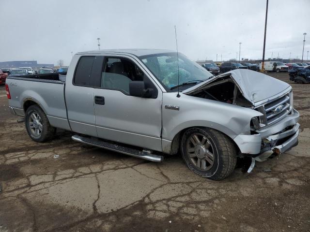 1FTPX14V58FB11447 - 2008 FORD F150 SILVER photo 4