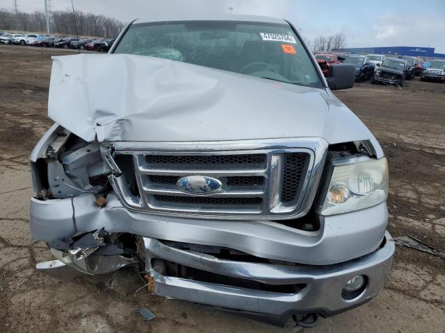 1FTPX14V58FB11447 - 2008 FORD F150 SILVER photo 5