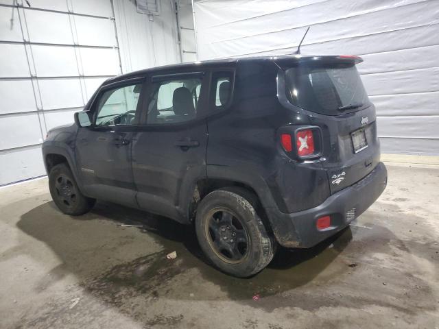 ZACNJBAB9KPK79098 - 2019 JEEP RENEGADE SPORT رمادي صورة 2
