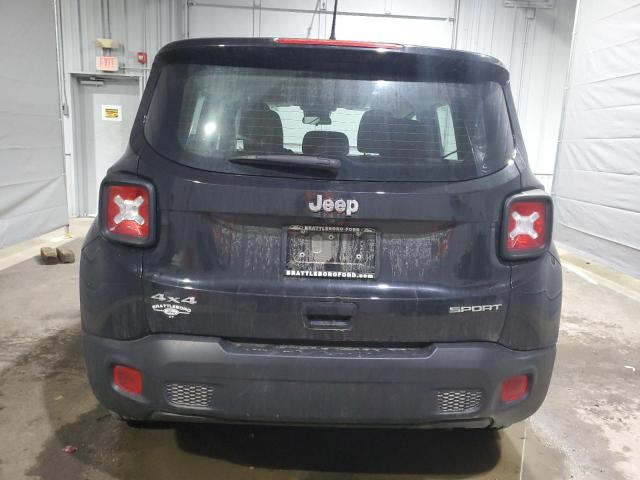 ZACNJBAB9KPK79098 - 2019 JEEP RENEGADE SPORT رمادي صورة 6