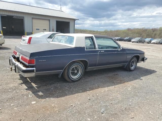 1G4AP37Y2EX405445 - 1984 BUICK LESABRE LIMITED BLUE photo 3