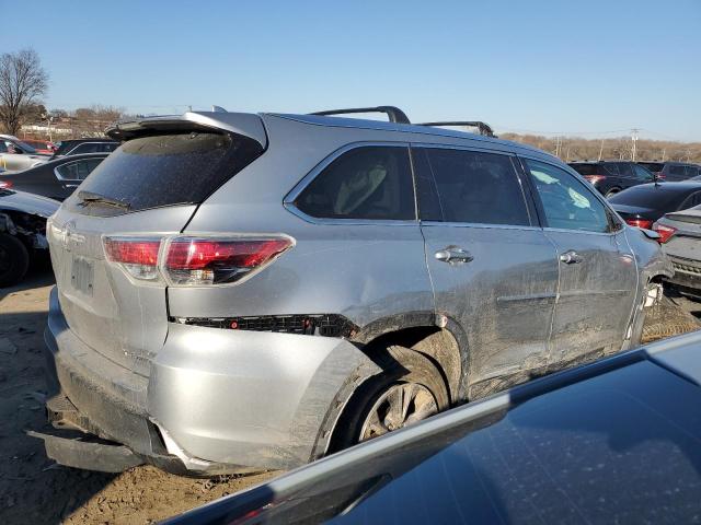 5TDJKRFH1FS199467 - 2015 TOYOTA HIGHLANDER XLE 银色 照片 3