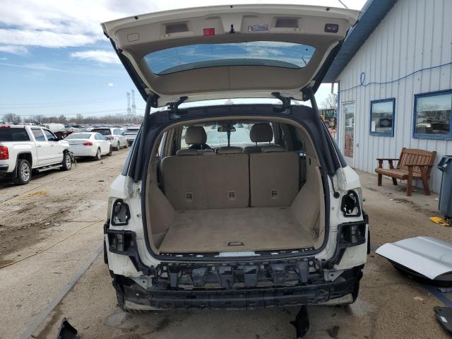 4JGDA5HB1DA245645 - 2013 MERCEDES-BENZ ML 350 4MATIC WHITE photo 6