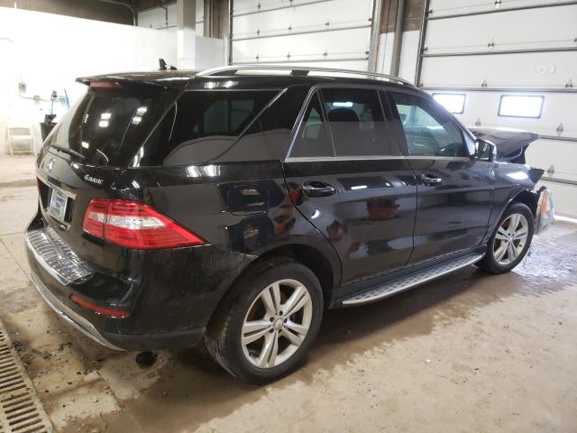 4JGDA5HB5EA288824 - 2014 MERCEDES-BENZ ML 350 4MATIC BLACK photo 3