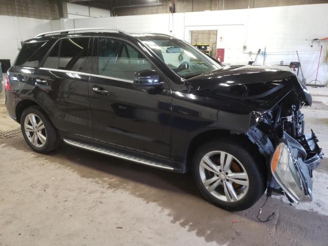 4JGDA5HB5EA288824 - 2014 MERCEDES-BENZ ML 350 4MATIC BLACK photo 4