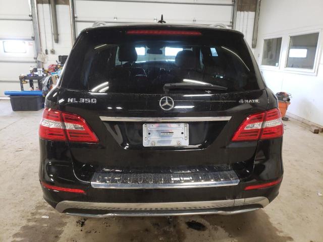 4JGDA5HB5EA288824 - 2014 MERCEDES-BENZ ML 350 4MATIC BLACK photo 6
