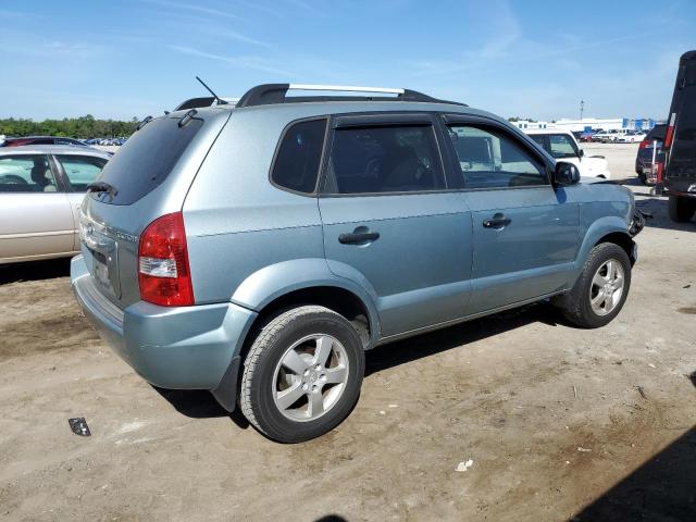 KM8JM12B28U754661 - 2008 HYUNDAI TUCSON GLS TURQUOISE photo 3