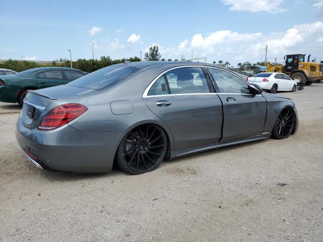 WDDUG8DB4LA518995 - 2020 MERCEDES-BENZ S 560 GRAY photo 3