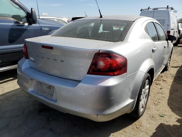 1B3BD4FB7BN534262 - 2011 DODGE AVENGER EXPRESS SILVER photo 3