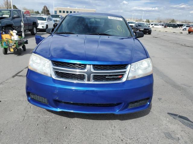 1C3CDZAB0EN173442 - 2014 DODGE AVENGER SE BLUE photo 5