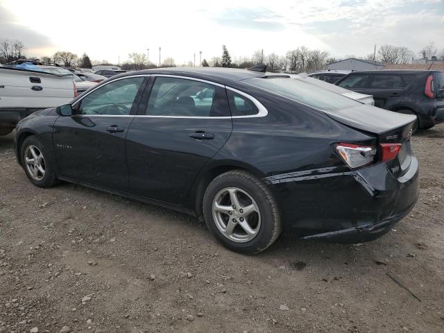 1G1ZB5ST7HF228231 - 2017 CHEVROLET MALIBU LS BLACK photo 2