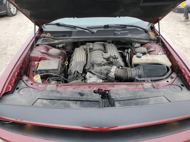 2C3CDZFJXLH179383 - 2020 DODGE CHALLENGER R/T SCAT PACK BURGUNDY photo 11