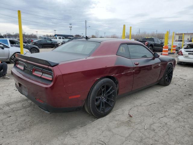 2C3CDZFJXLH179383 - 2020 DODGE CHALLENGER R/T SCAT PACK BURGUNDY photo 3