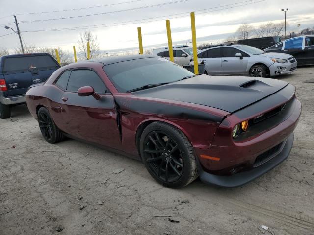 2C3CDZFJXLH179383 - 2020 DODGE CHALLENGER R/T SCAT PACK BURGUNDY photo 4