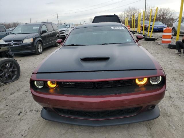 2C3CDZFJXLH179383 - 2020 DODGE CHALLENGER R/T SCAT PACK BURGUNDY photo 5