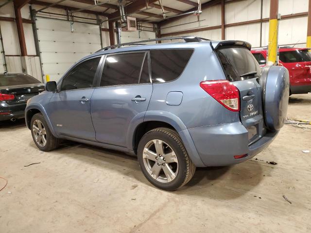 JTMBK32V386028767 - 2008 TOYOTA RAV4 SPORT BLUE photo 2