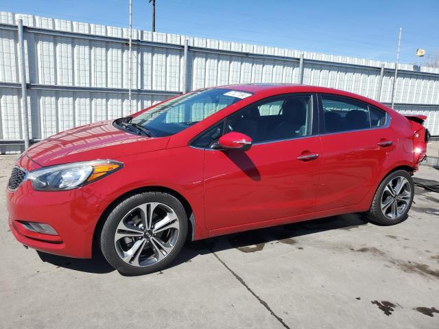 KNAFZ4A89G5450753 - 2016 KIA FORTE EX RED photo 1